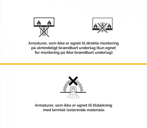 Mærkning af armaturer
