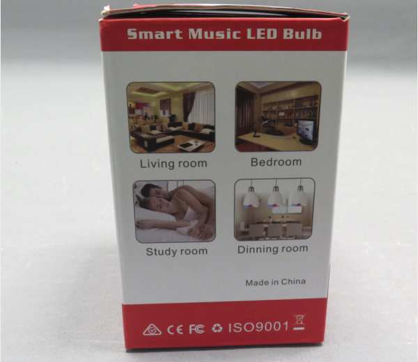 Multifunktions Bluetooth LED pære/højttaler