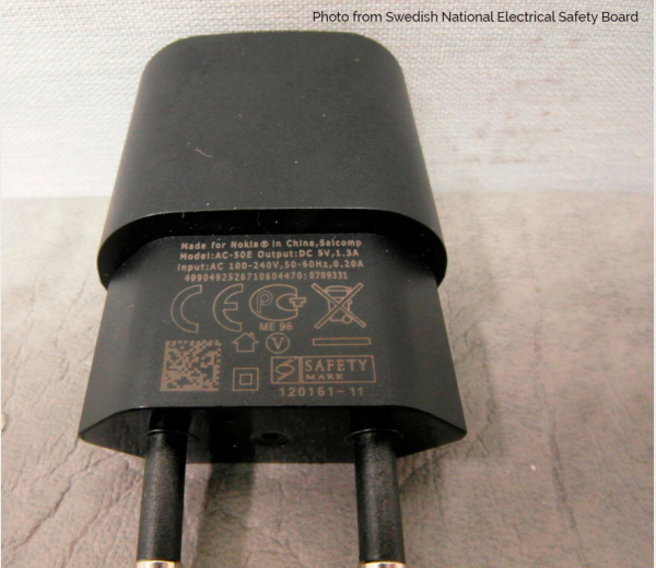 Billede af USB oplader
