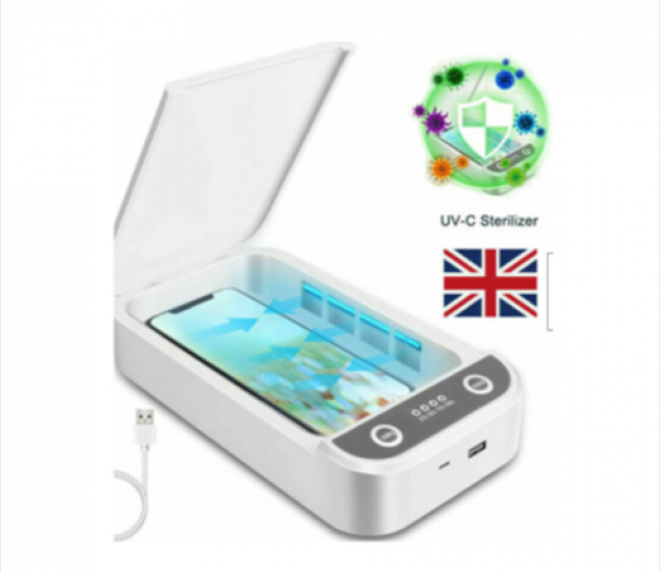 UV Ultraviolet Cell Phone Sterilizer Sanitizer Disinfection Box Case Cleaner UVC
