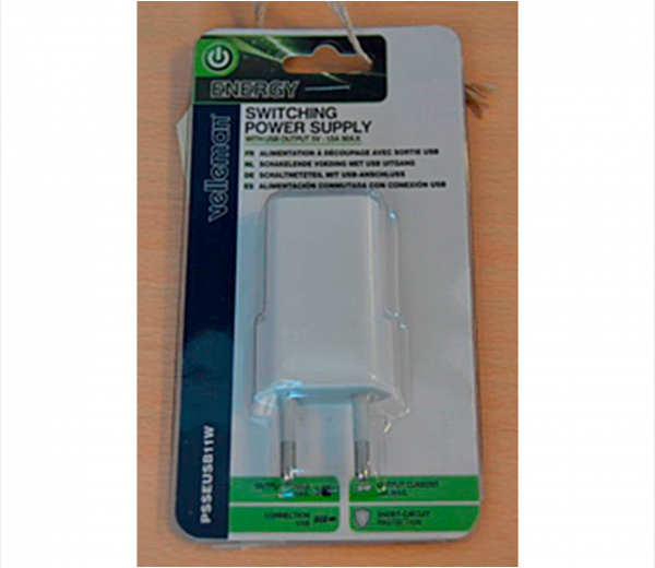 Billede af USB oplader