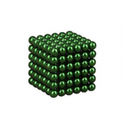 Neocube (216 balls, 5 mm) Grøn, varenr.:8375-GREEN