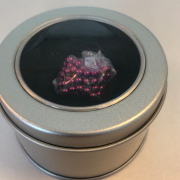 Spændende magnetkugler, 3 mm, Pink med varenummer 00009029
